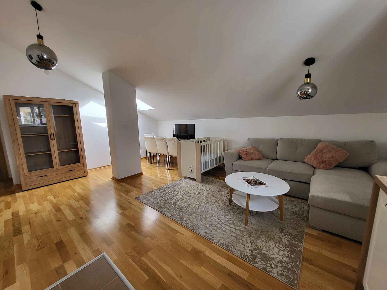 Two bedroom apartment in a new building in Tivat